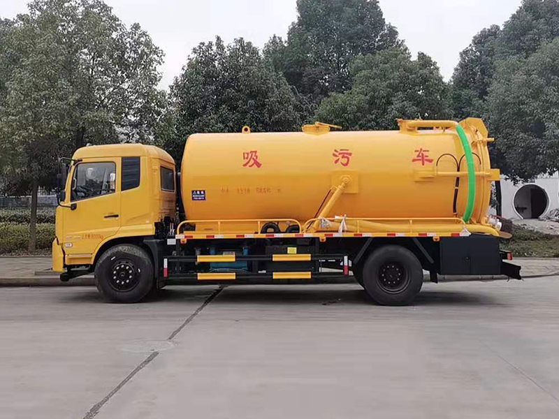 天錦單吸污車